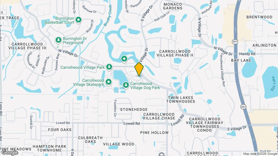 13610 S Village Dr Map and Location Details