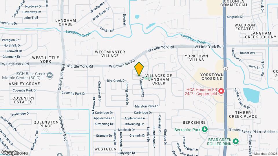 16610 Newglen Ln Map and Location Details