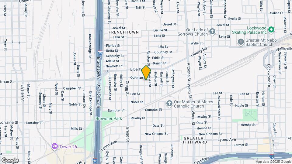 2312 Bleker St Map and Location Details