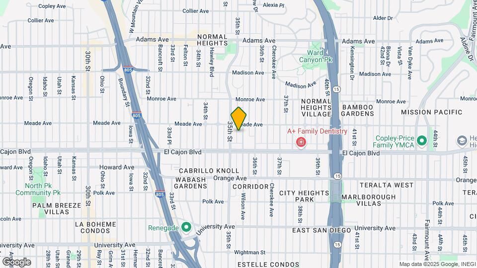 4368 WILSON Ave Map and Location Details