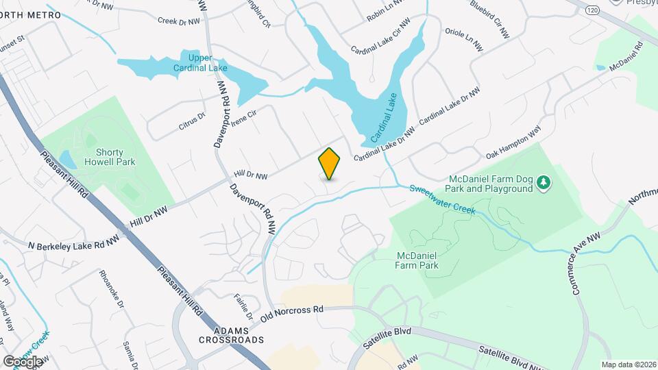 2523 Davenham Ln Map and Location Details