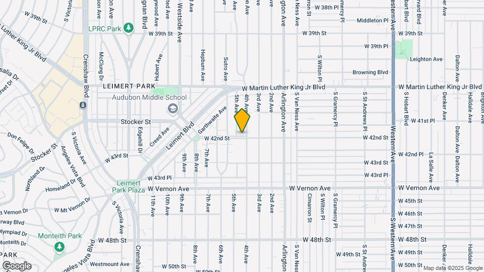 2617 W 42nd St Map and Location Details