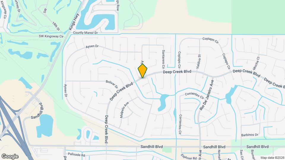 25599 Deep Creek Blvd Map and Location Details