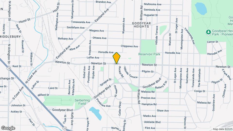 1430 Newton St Map and Location Details