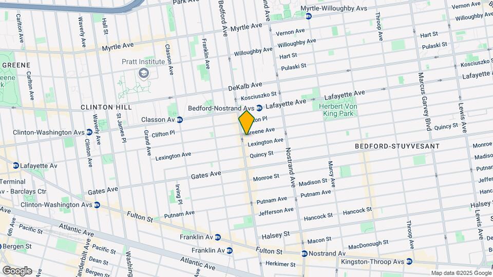 1059 Bedford Ave Map and Location Details