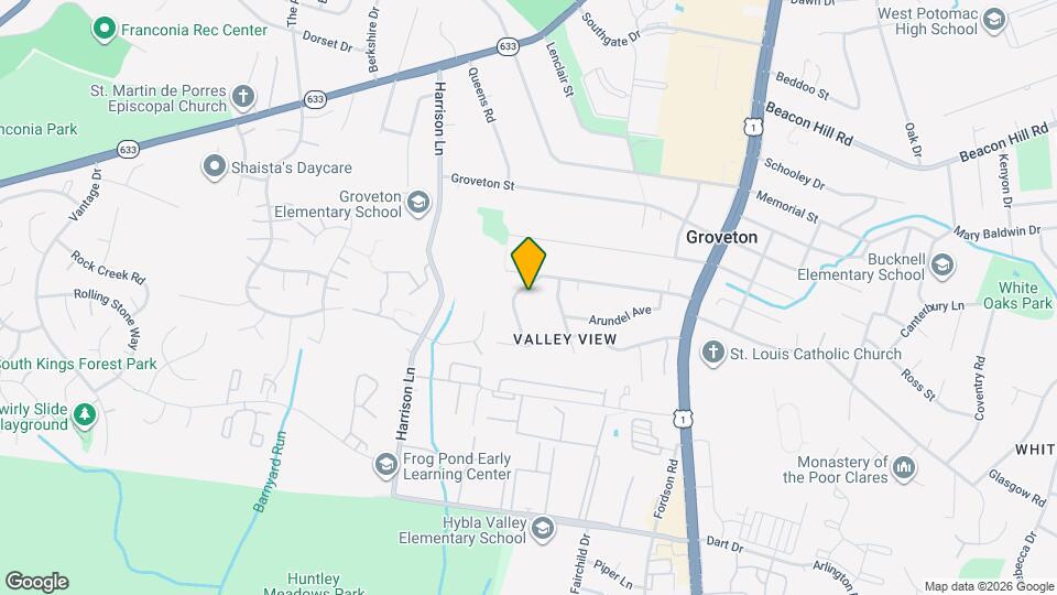 7007 Grove Rd Map and Location Details