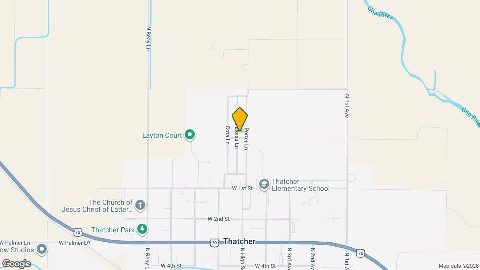 1721 N Eloisa Ln Map and Location Details