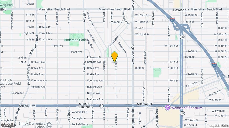 2520 Graham Ave Map and Location Details