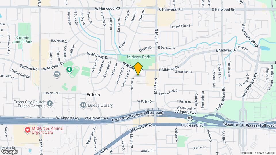 512 Himes Dr Map and Location Details