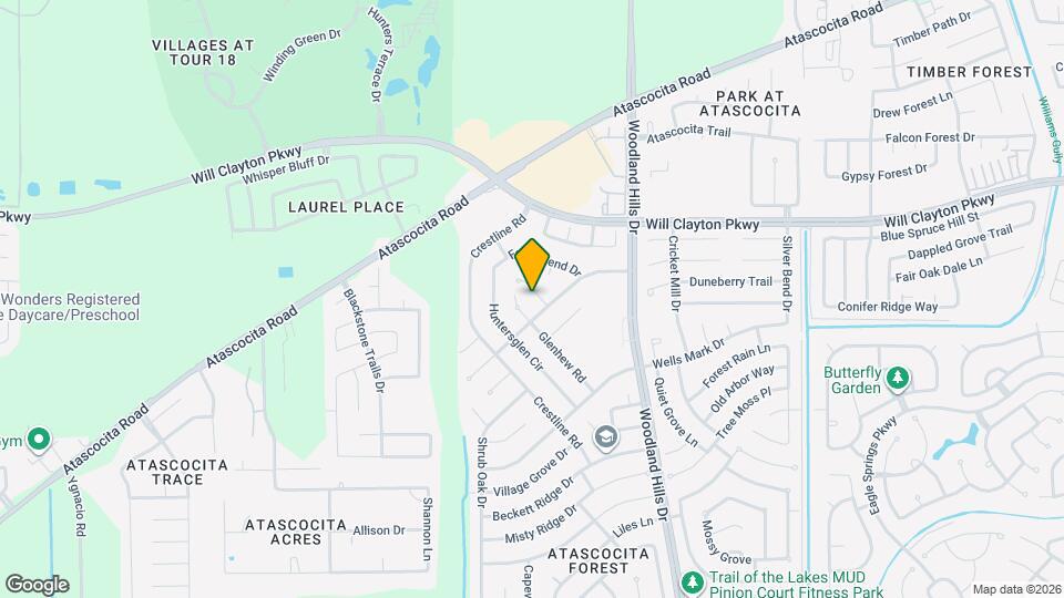 17511 Possums Run Dr Map and Location Details