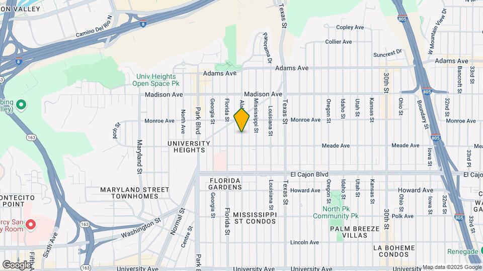 4436 Alabama St Mapa y Detalles de la Ubicación
