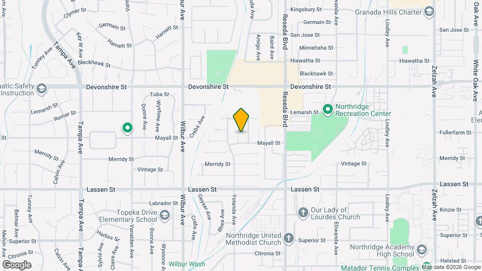 10116 Viking Ave Mapa y Detalles de la Ubicación