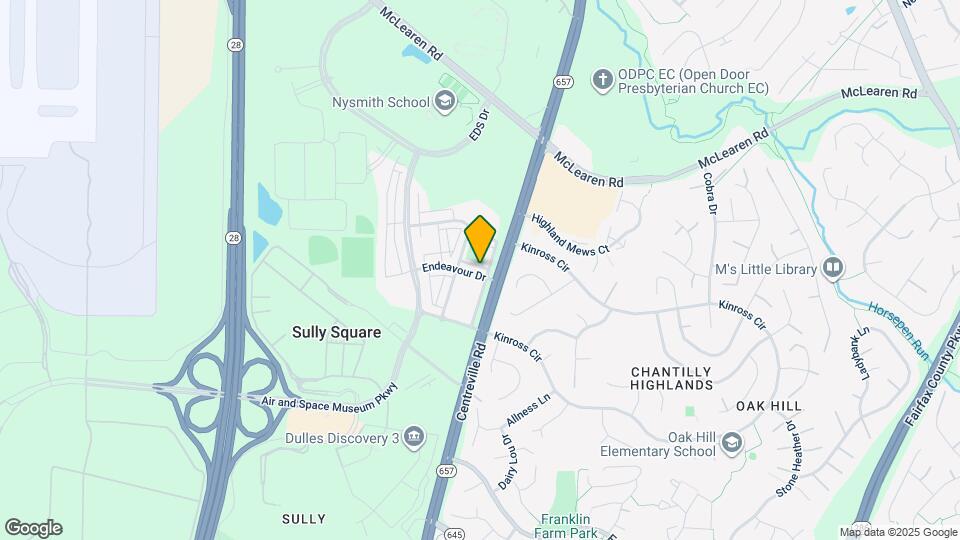 13660 Endeavour Dr Map and Location Details