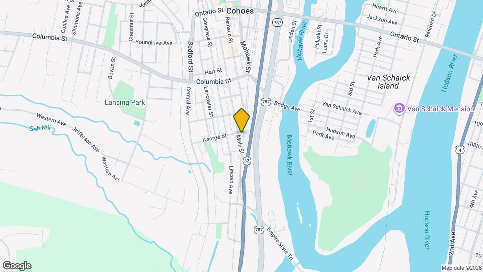 196 Main St (unit 1) Map and Location Details