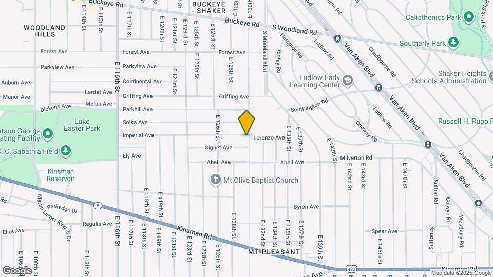 3164 E 130th St Map and Location Details