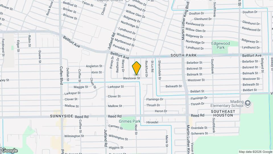 8159 Glenhollow Dr Map and Location Details