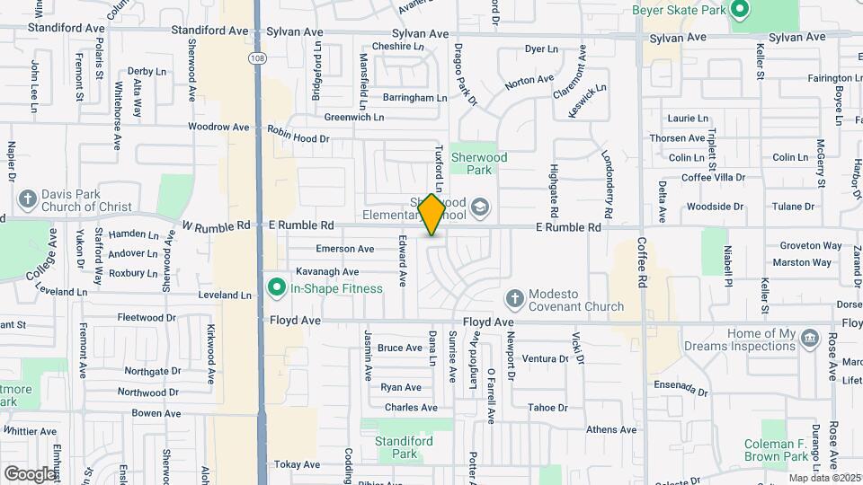 2825 Westchester Ln Map and Location Details