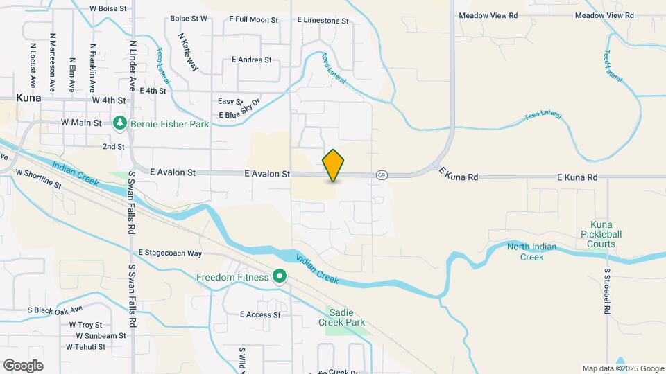 1017 E Kuna Rd Mapa y Detalles de la Ubicación