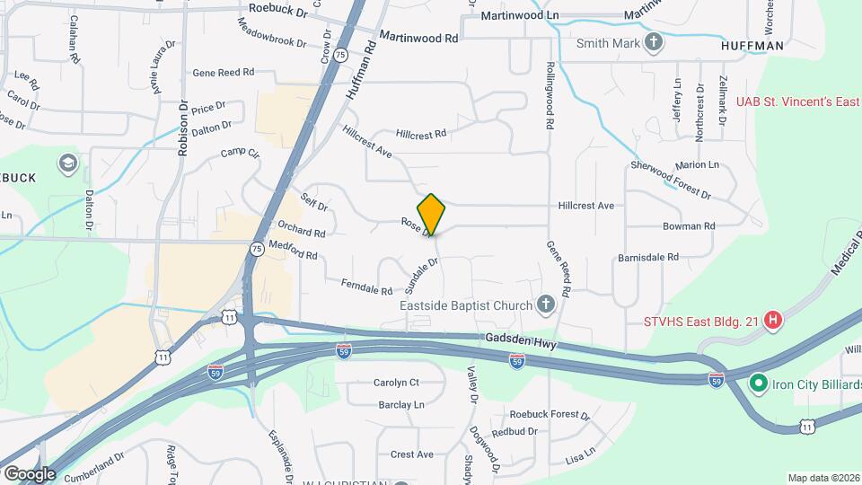 1000 Jacque Cir Map and Location Details