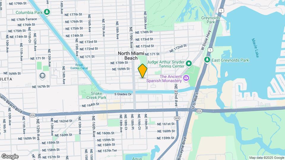 1951 NE 167th St Mapa y Detalles de la Ubicación