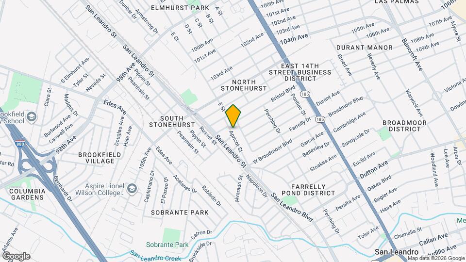 10824 Apricot St Map and Location Details