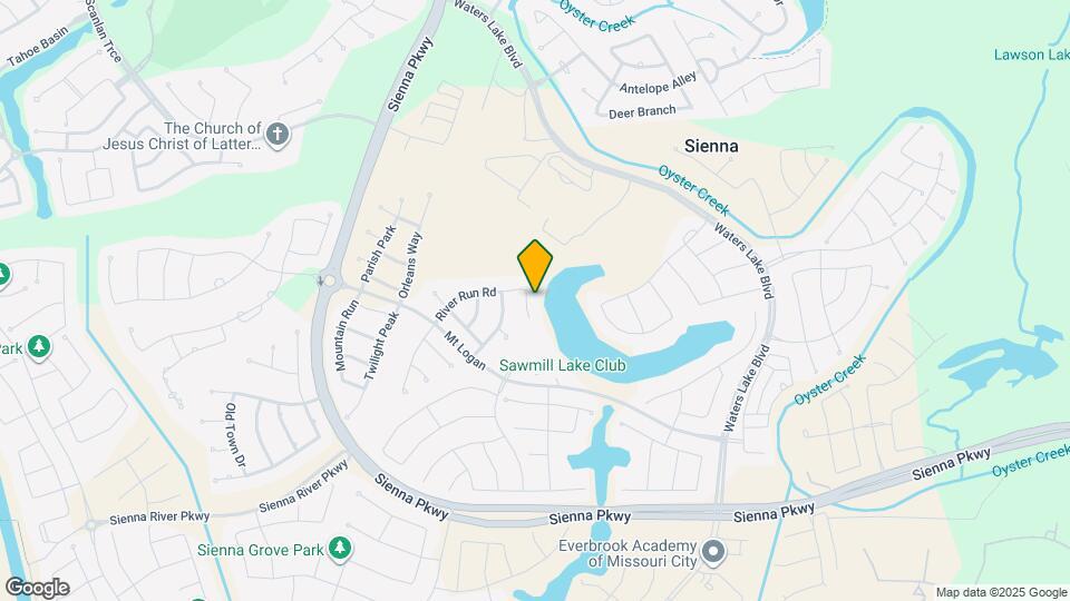 2707 River Run Rd Map and Location Details