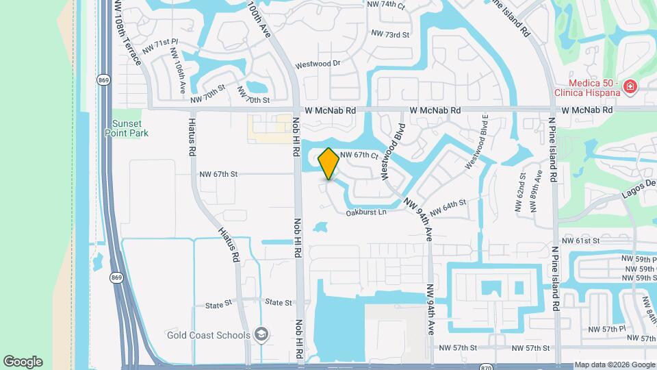 6554 NW 98th Terrace Map and Location Details