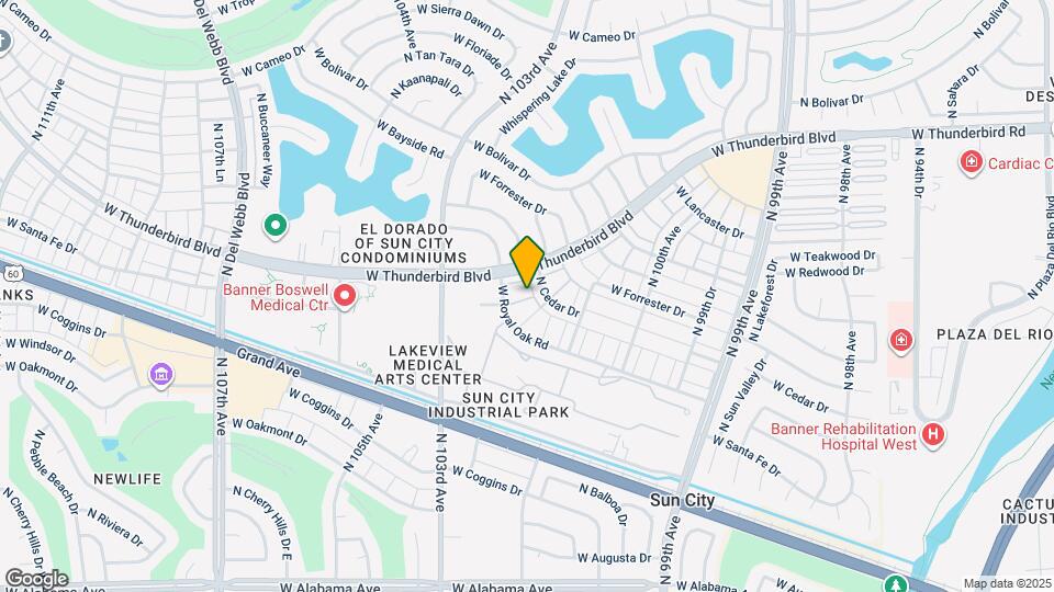 10060 W Royal Oak Rd Map and Location Details