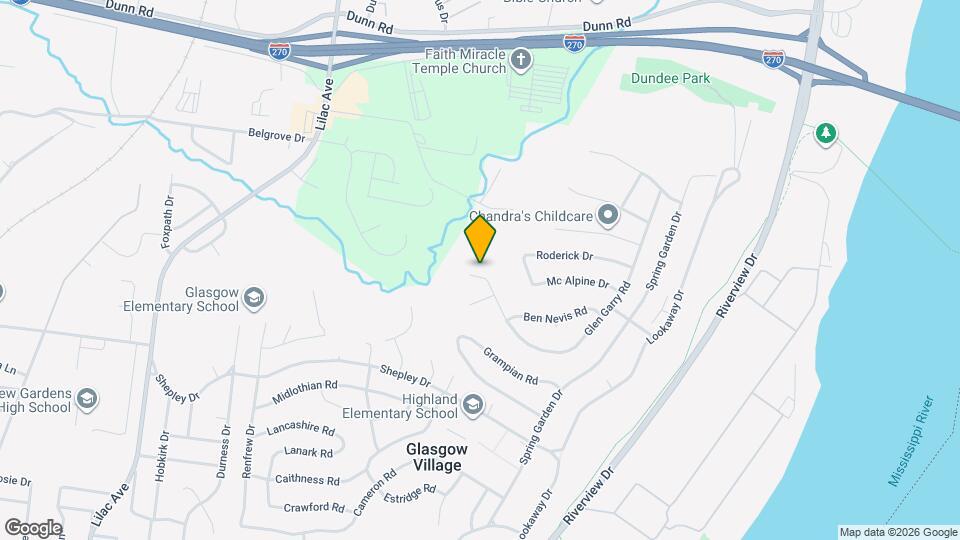 257 Glen Garry Rd Map and Location Details