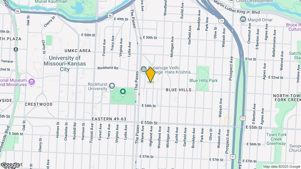 5240 Highland Ave Map and Location Details