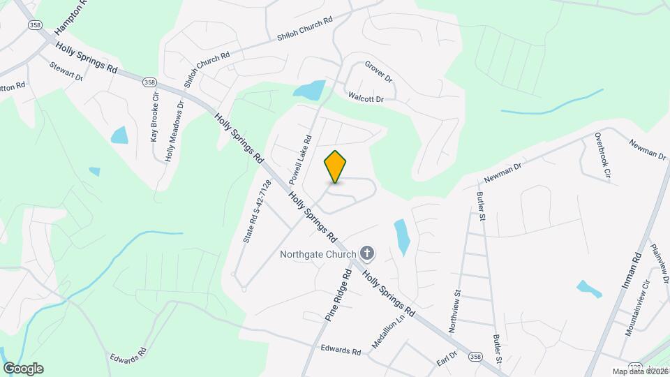 409 Mont Vale Rd Mapa y Detalles de la Ubicación