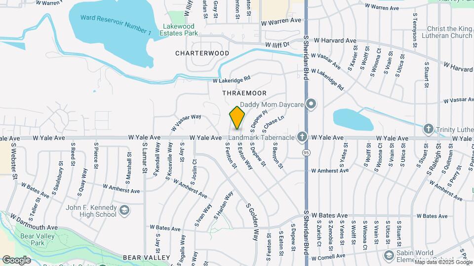 2695 S Eaton Pl Map and Location Details