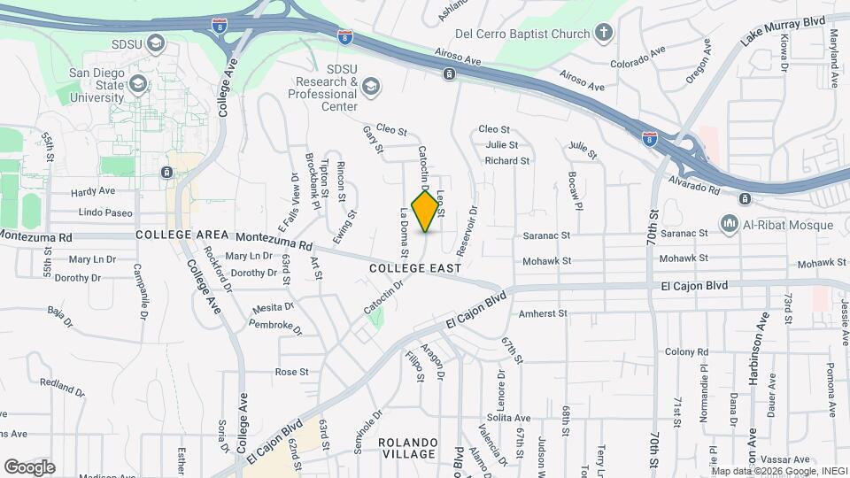 5090-5094 Catoctin Dr Mapa y Detalles de la Ubicación