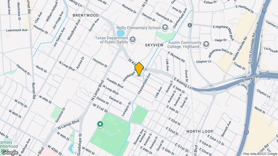 402 W 55th St Map and Location Details