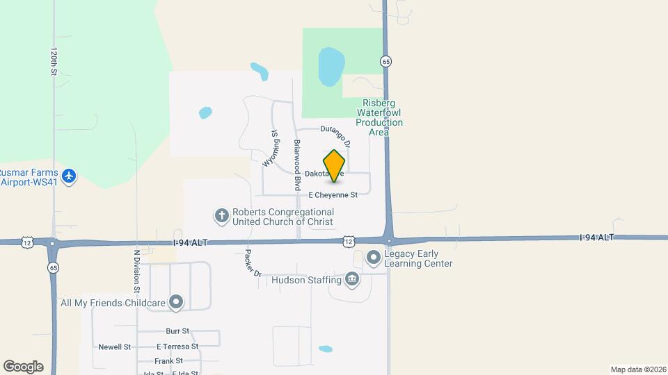 423 E Cheyenne St Map and Location Details