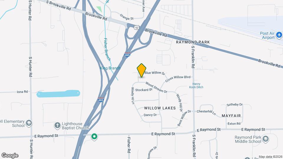 7604 Wood Stream Dr Mapa y Detalles de la Ubicación