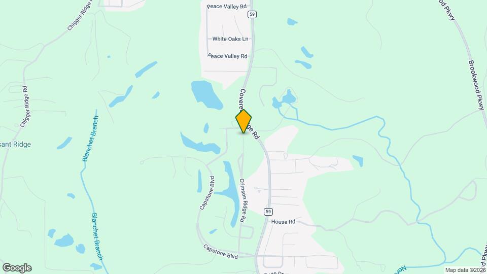 11599 Crimson Ridge Rd Map and Location Details