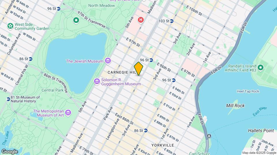 130-132 E 93rd St Map and Location Details