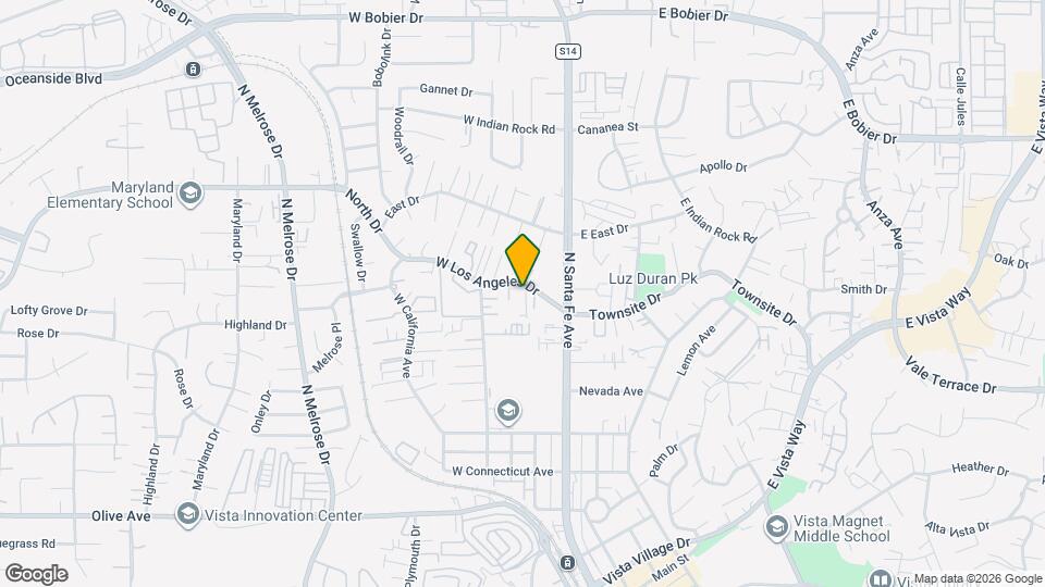 178 W Los Angeles Dr Mapa y Detalles de la Ubicación