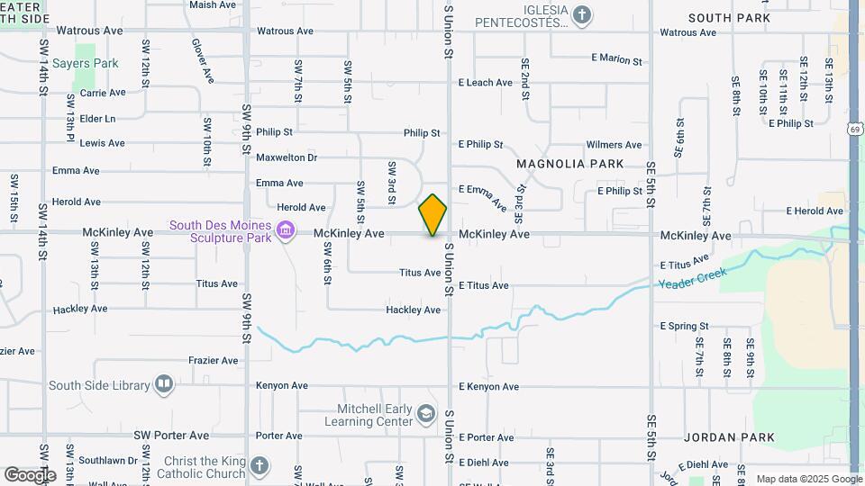 108 McKinley Ave Map and Location Details