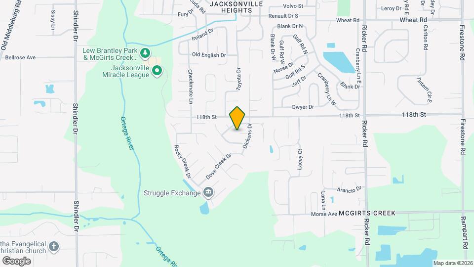 8144 Colonnade Ct W Map and Location Details