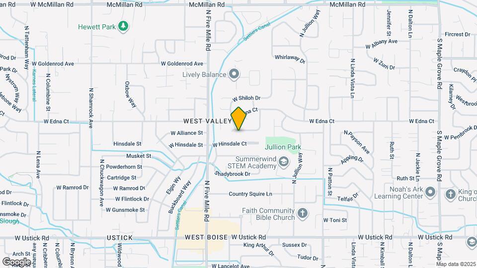 10377 W Alliance St Map and Location Details