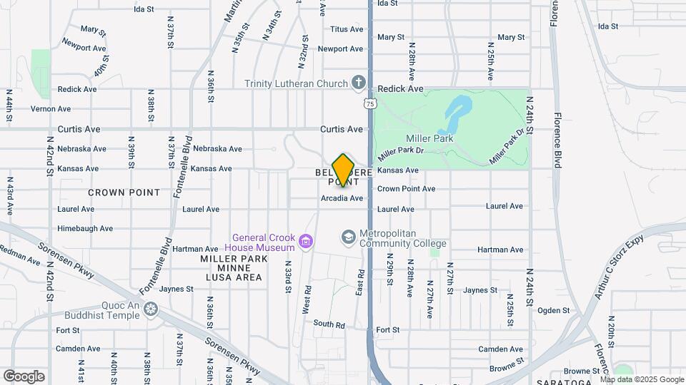 3042 Arcadia Ave Map and Location Details