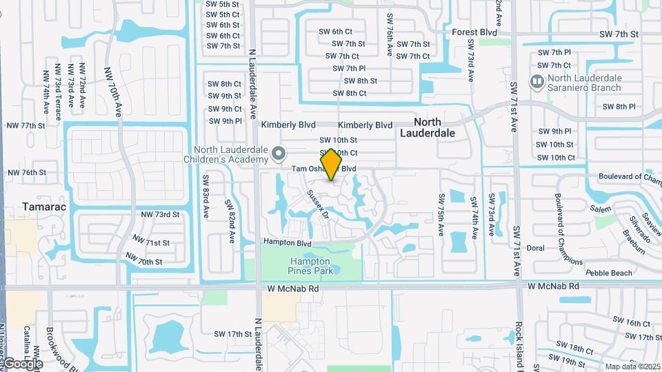 1343 Sussex Dr Map and Location Details