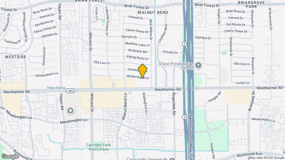 10623 Wickersham Ln Map and Location Details