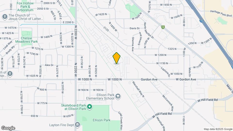 1836 Red Twilight Ln Map and Location Details