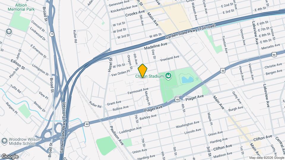 Jefferson Gardens Mapa y Detalles de la Ubicación