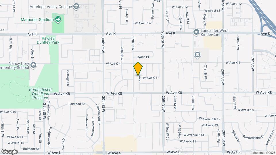 43301 Echard Ave Map and Location Details