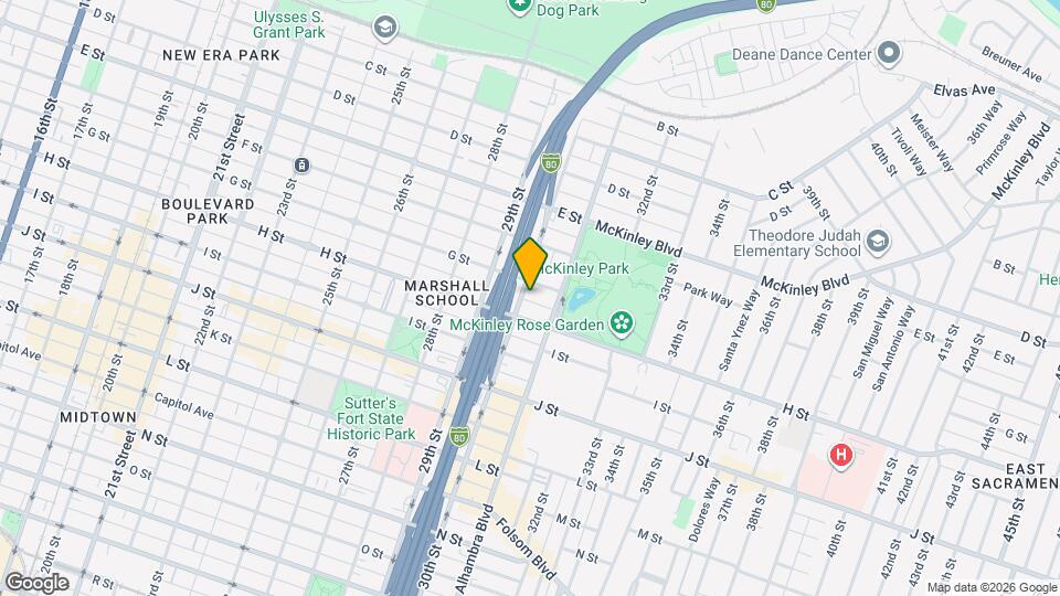 715 30th St Map and Location Details