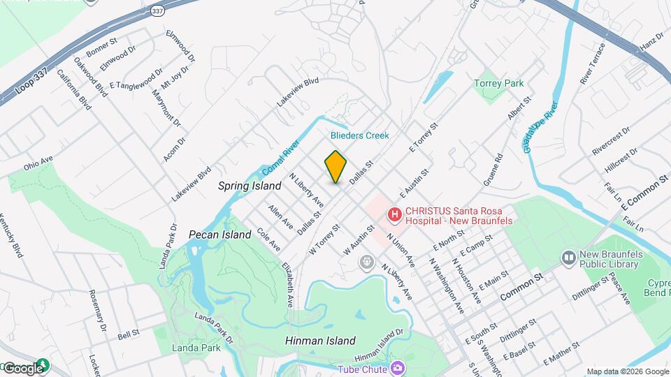 927 N Union Ave Map and Location Details